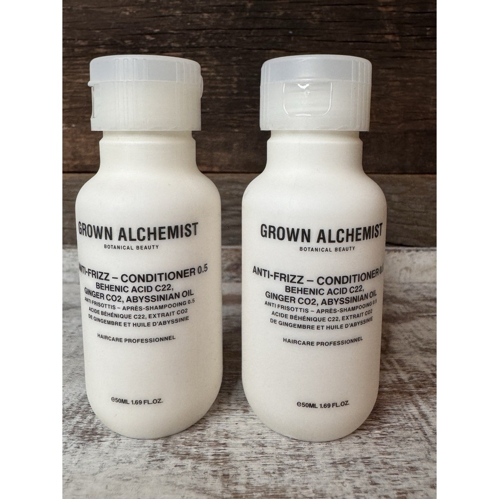 Grown Alchemist Anti-Frizz Conditioner – Set of 2 (50 ml Travel/Trial Size)